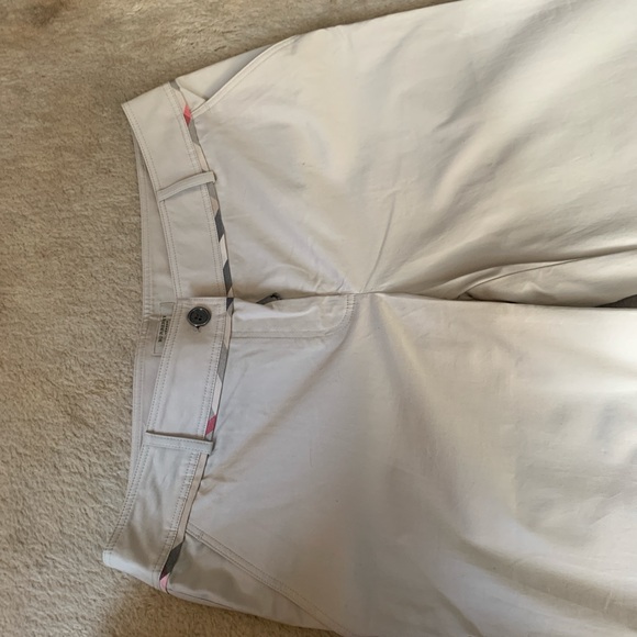 NEW Unisex Vintage Burberry London Trousers Size 8 Beige - Picture 5 of 11